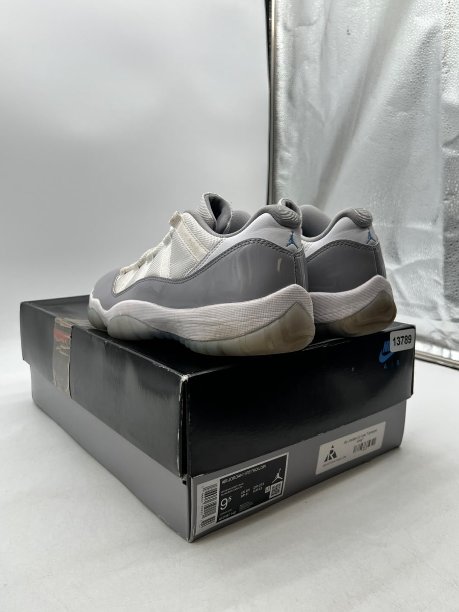 Jordan 11 Retro Low Cement Grey (Size 9.5) - Image 4