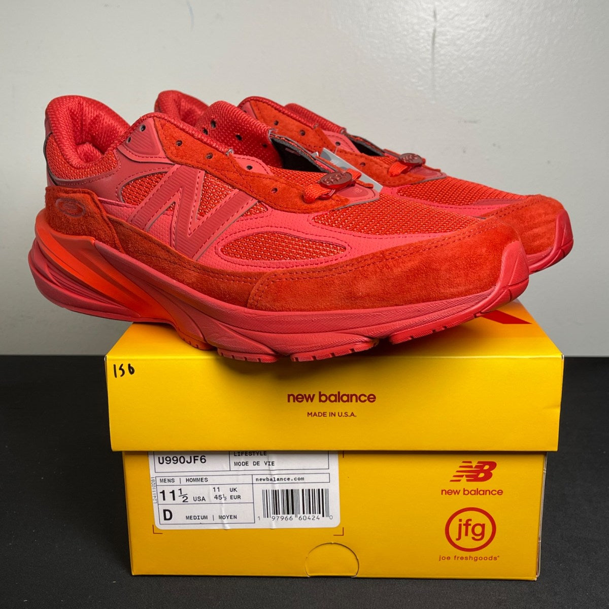 New Balance 990v6 MiUSA Joe Freshgoods Paris Red (Size 11.5) - Image 1