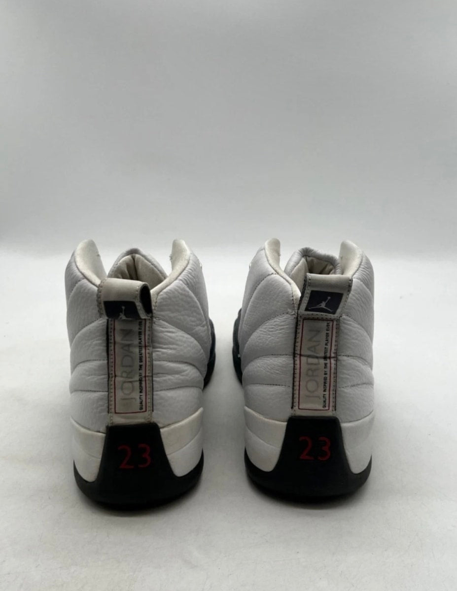 Jordan 12 Retro Flint Grey 13 (Heavily Worn Pre-Owned)JordanWhite/Flint Grey-Metallic Silver - Image 5
