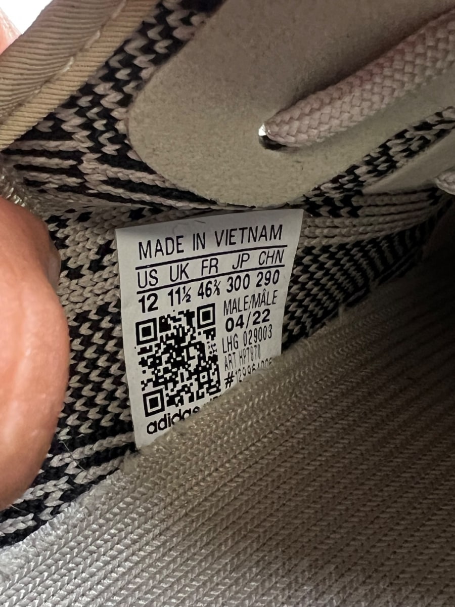 adidas Yeezy Boost 350 V2 Slate 12 (Moderately Worn Pre-Owned)adidasSlate/Core Black/Slate - Image 7