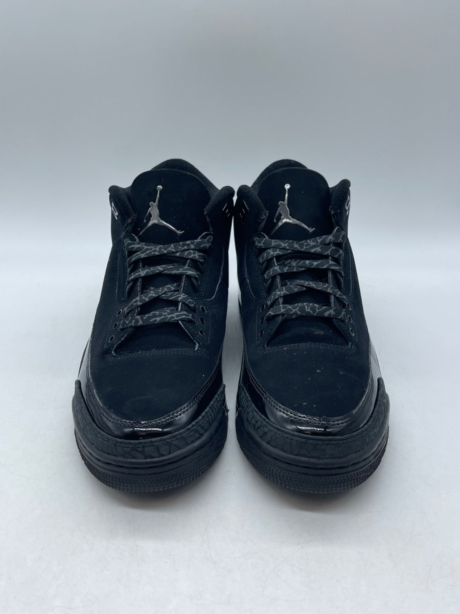 Jordan 3 Retro Black Cat (2025) 10 (Moderately Worn Pre-Owned)JordanBlack/Dark Charcoal/Black - Image 2