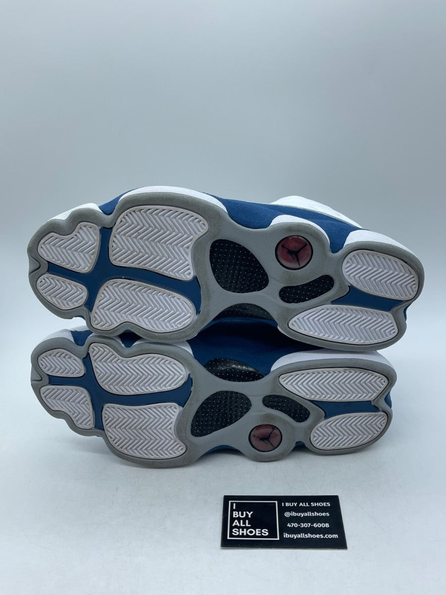 Jordan 13 Retro French Blue 11 (Moderately Worn Pre-Owned) - Image 7