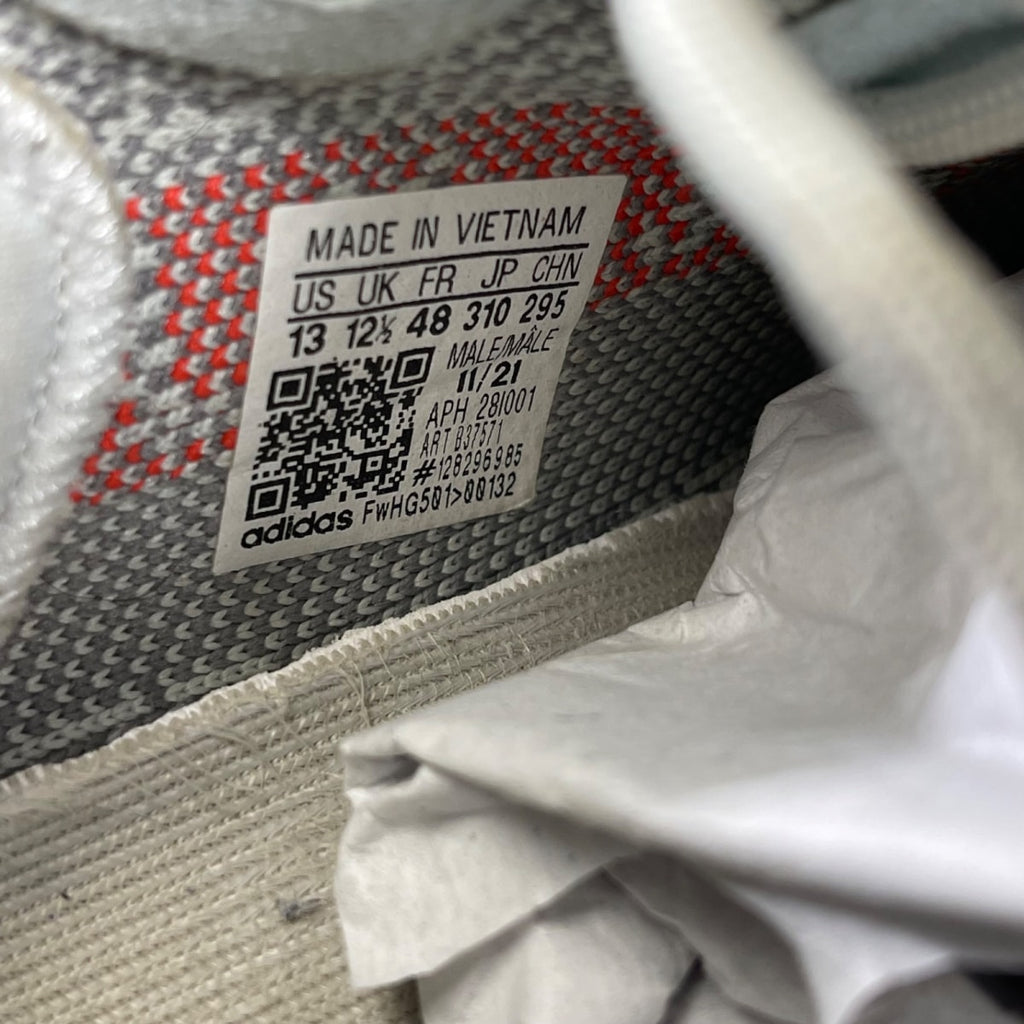 adidas Yeezy Boost 350 V2 Blue Tint 13 (Moderately Worn Pre-Owned)adidasBlue Tint/Grey Three/High Risk Red - Image 6