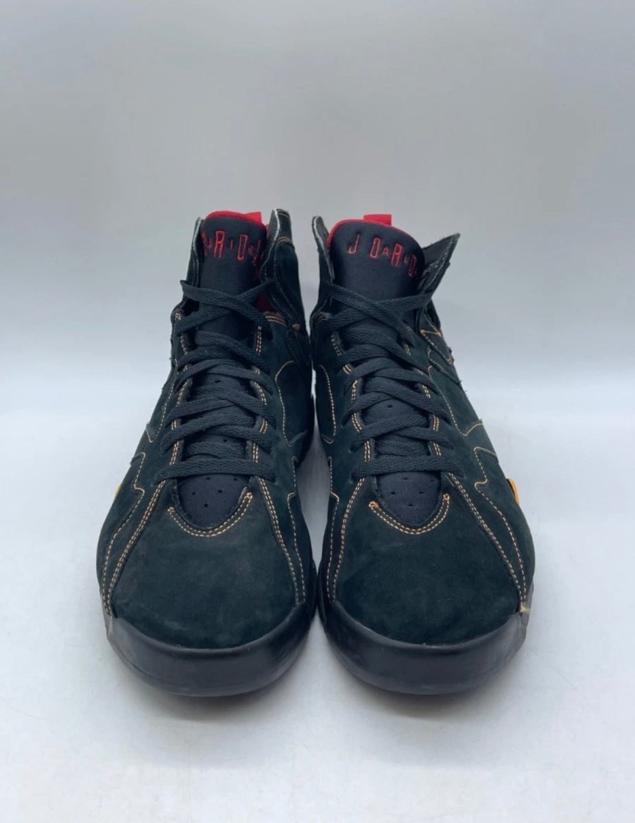 Jordan 7 Retro Citrus (2006) 13 (Heavily Worn Pre-Owned)JordanBlack/Citrus-Varsity Red - Image 2