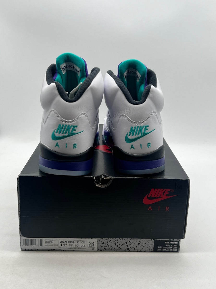Jordan 5 Retro Grape (2025) 11.5 (Lightly Worn Pre-Owned) - Image 3