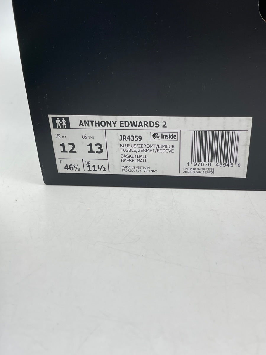 adidas AE 2 Blue Fusion 12 (Moderately Worn Pre-Owned) - Image 9