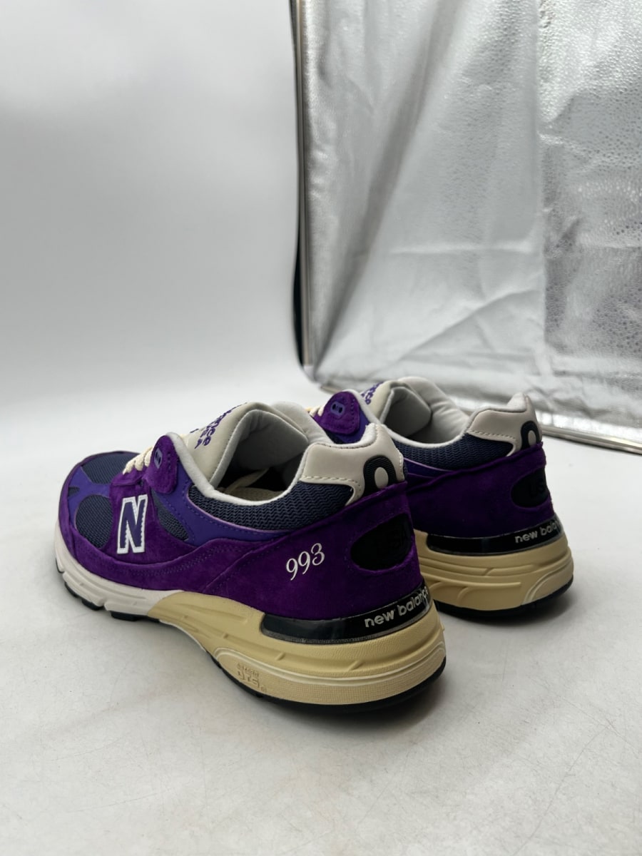 New Balance 993 MiUSA Teddy Santis Interstellar 10.5 (Lightly Worn Pre-Owned)New BalancePurple/Dark Mercury - Image 4