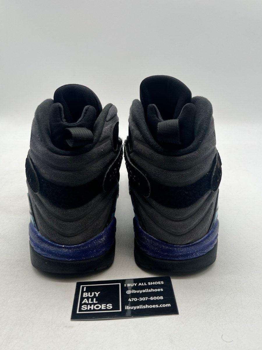 Jordan 8 Retro Aqua (2015) 10.5 (Moderately Worn Pre-Owned) - Image 3