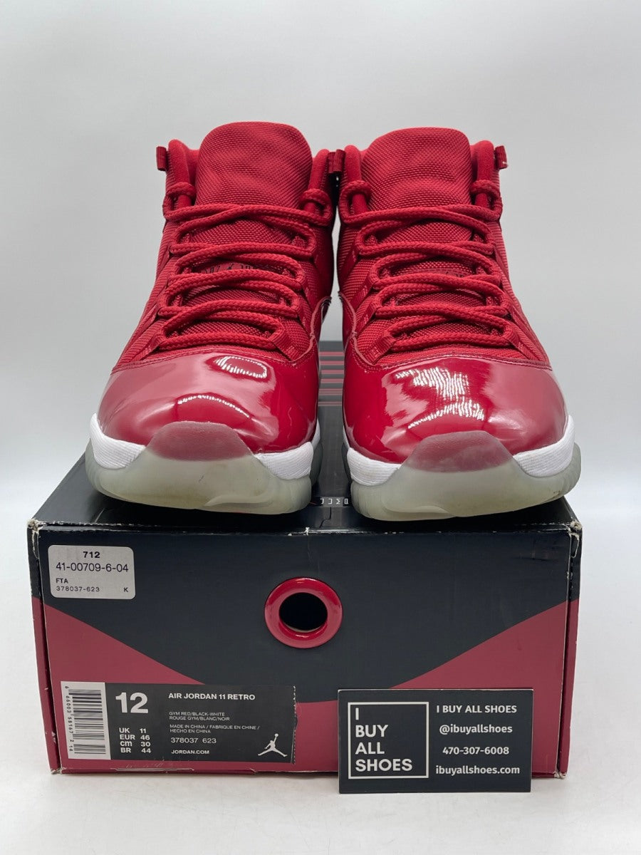 Jordan 11 Retro Win Like 96 12 (Moderately Worn Pre-Owned) - Image 2
