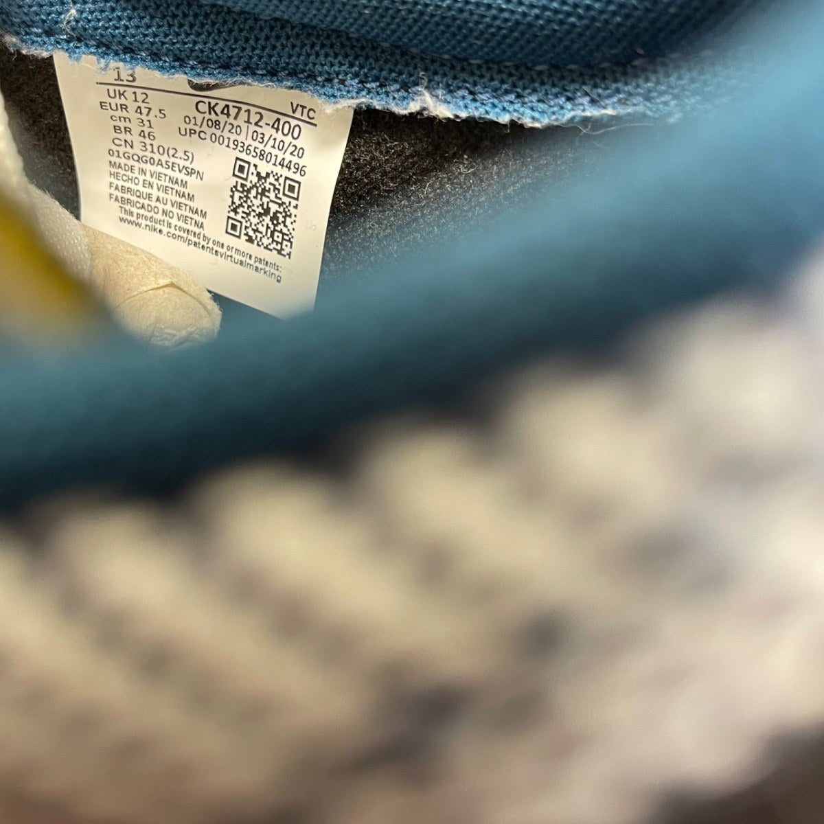 Nike Air Tailwind 79 Denim 13 (Moderately Worn Pre-Owned)NikeMidnight Navy/Blue Force-Sail-Black - Image 6