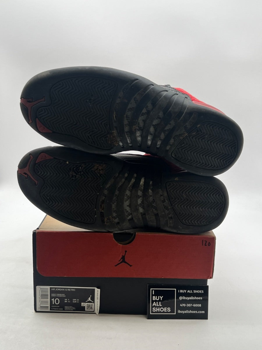 Jordan 12 Retro Reverse Flu Game 10 (Moderately Worn Pre-Owned) - Image 8