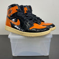 Jordan 1 Retro High Shattered Backboard 3.0 11.5 (Moderately Worn Pre-Owned)JordanBlack/Pale Vanilla-Starfish - Image 1