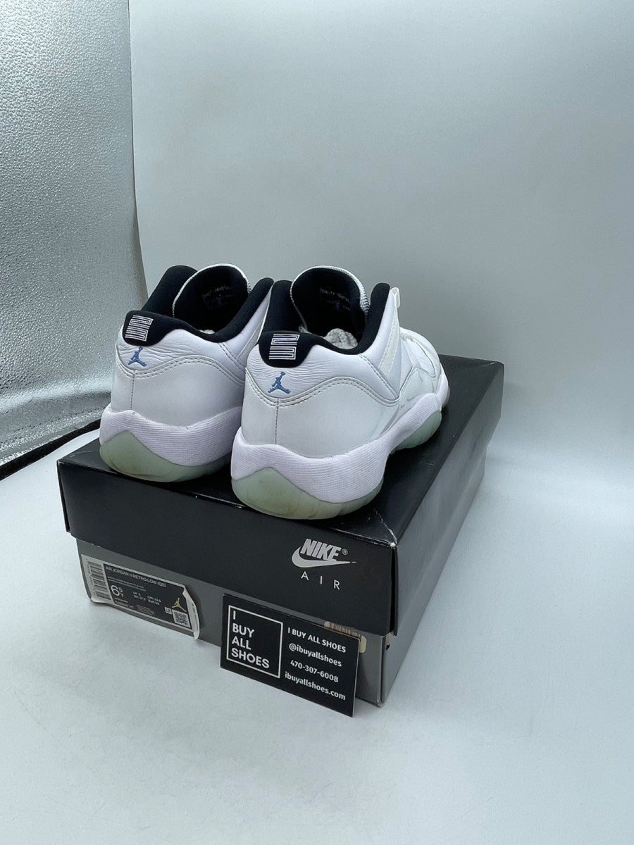 Jordan 11 Retro Low Legend Blue (GS) 6.5Y (Moderately Worn Pre-Owned) - Image 5