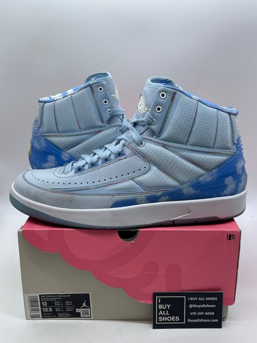 Jordan 2 Retro J Balvin 12 (Moderately Worn Pre-Owned) - Image 1