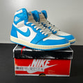 Jordan 1 Retro High OG UNC Reimagined 10.5 (Lightly Worn Pre-Owned)JordanDark Powder Blue/Dark Powder Blue-Sail - Image 1