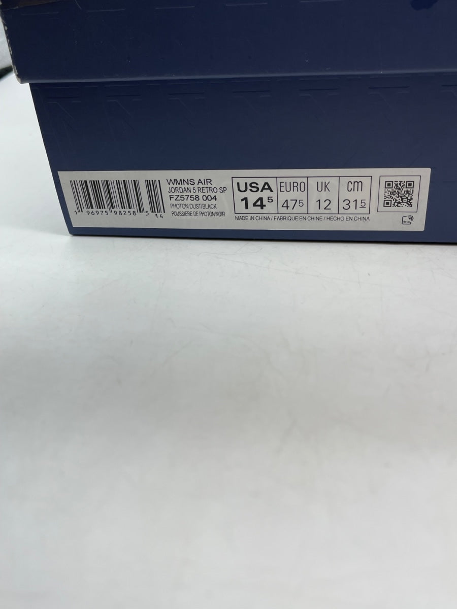 Jordan 5 Retro A Ma Maniére Dawn (Women's) 14.5W (Moderately Worn Pre-Owned) - Image 9