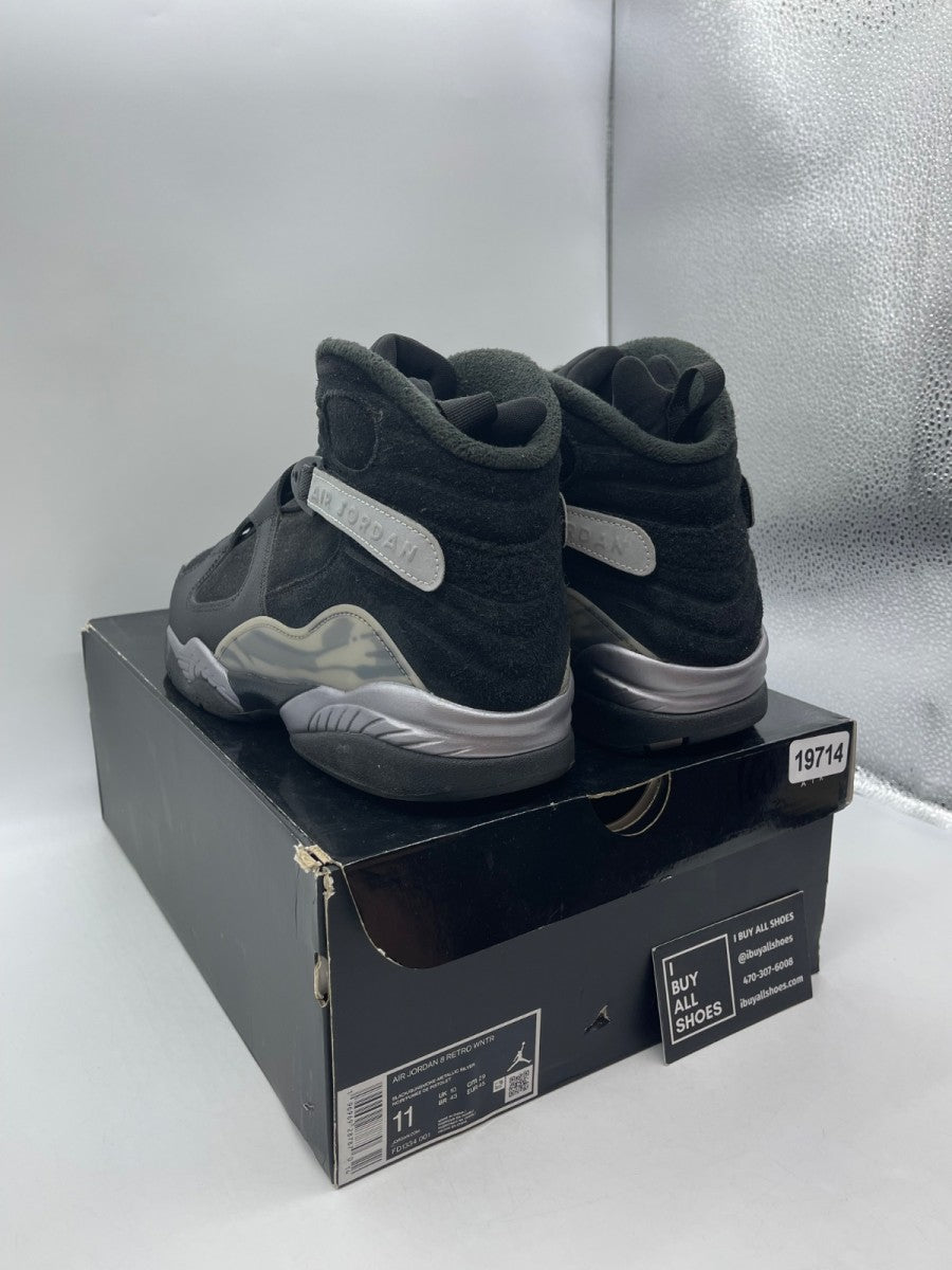 Jordan 8 Retro Winterized Gunsmoke 11 (Moderately Worn Pre-Owned) - Image 4