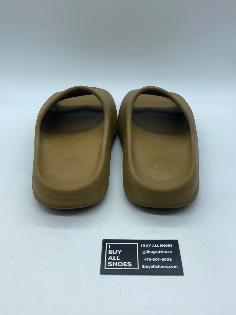 adidas Yeezy Slide Ochre 13 (Heavily Worn Pre-Owned) - Image 3