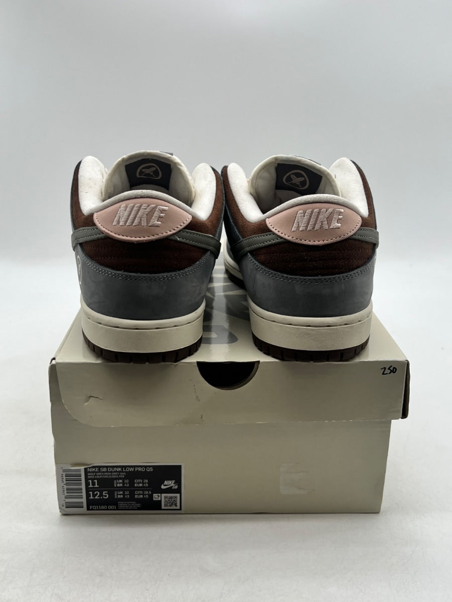 Nike SB Dunk Low Yuto Horigome 11 (Lightly Worn Pre-Owned)NikeWolf Grey/Iron Grey/Sail - Image 3