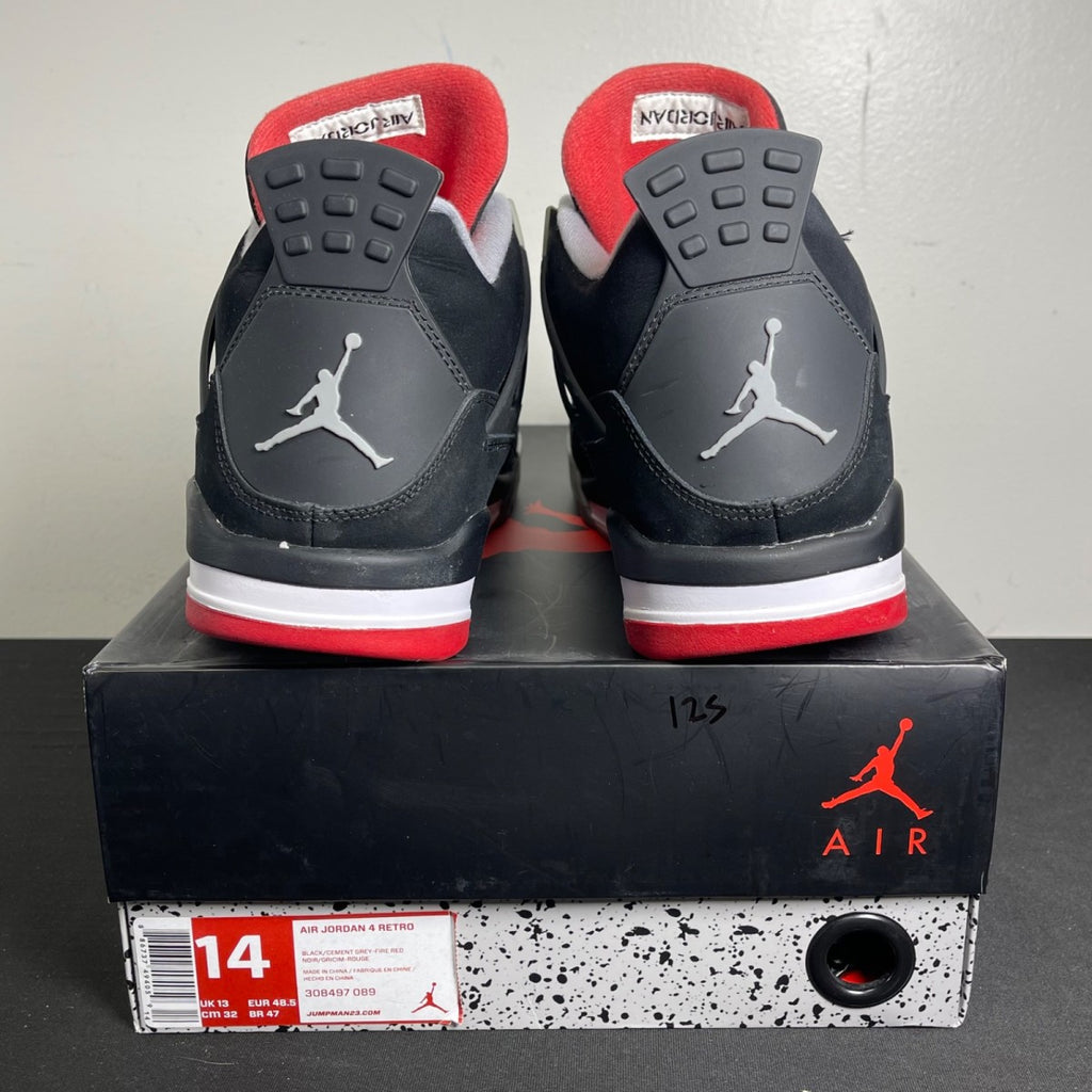 Jordan 4 Retro Black Cement (2012) (Size 14) - Image 4