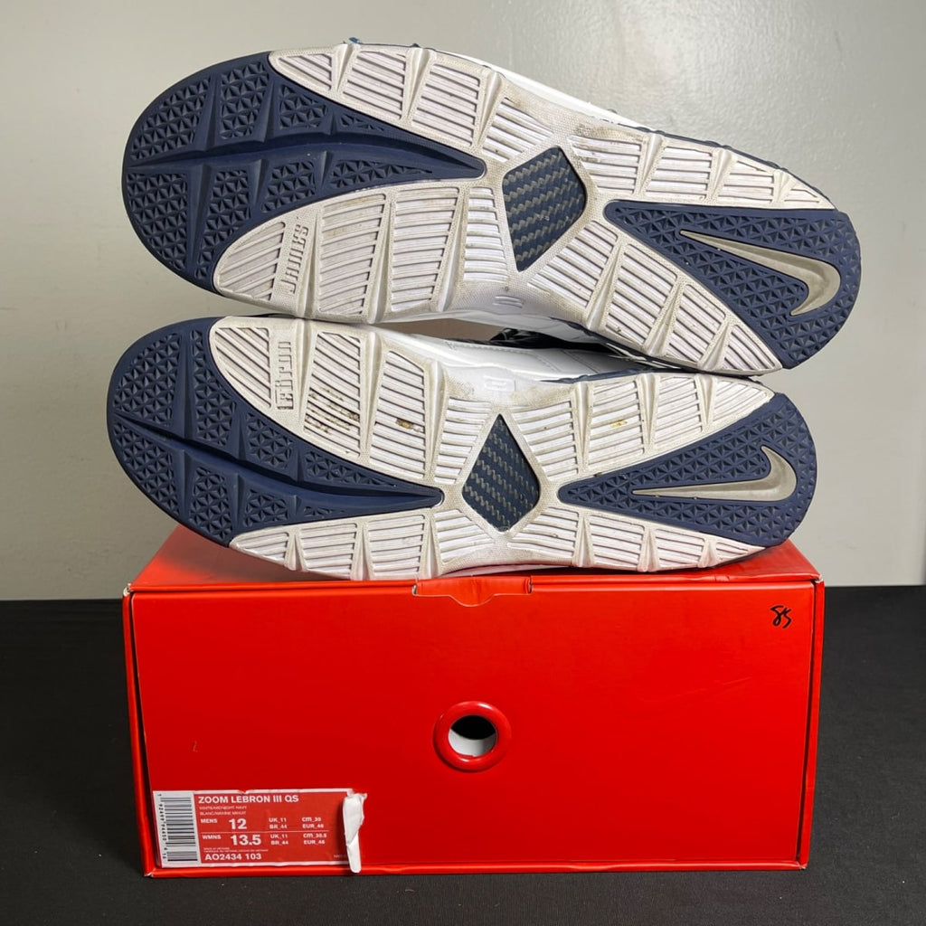 Nike LeBron 3 Midnight Navy (2019) (Size 12) - aux