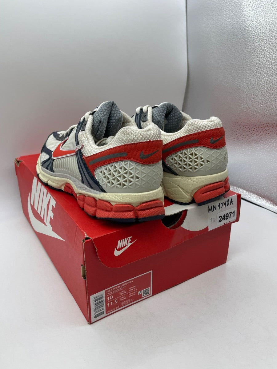 Nike Zoom Vomero 5 USA 10 (Moderately Worn Pre-Owned)NikePhoton Dust/ Picante Red/ Summit White - Image 4