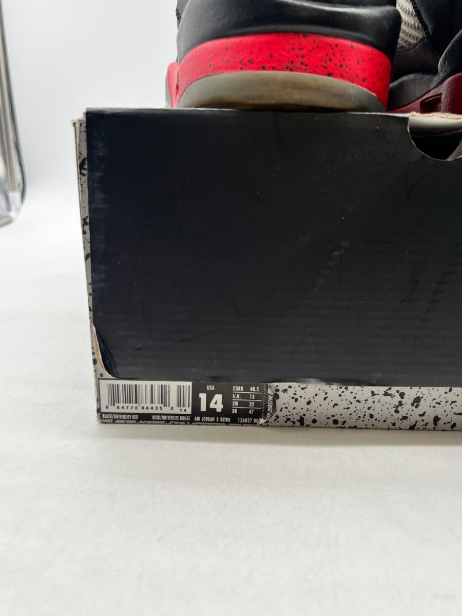 Jordan 5 Retro Satin Bred 14 (Lightly Worn Pre-Owned) - Image 6