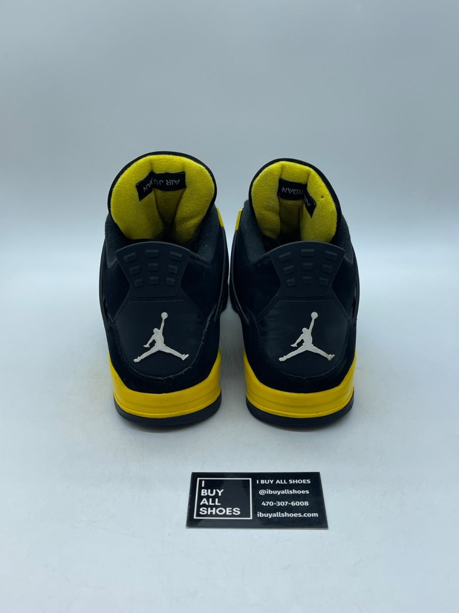 Jordan 4 Retro Thunder (2023) 11.5 (Moderately Worn Pre-Owned) - Image 3