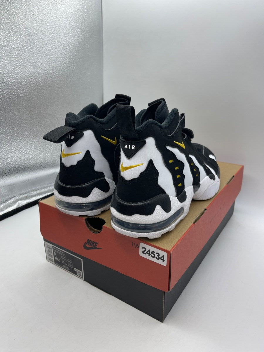 Nike Air DT Max '96 Black White (2024) 9 (Moderately Worn Pre-Owned)NikeBlack/White/Varsity Maize - Image 5