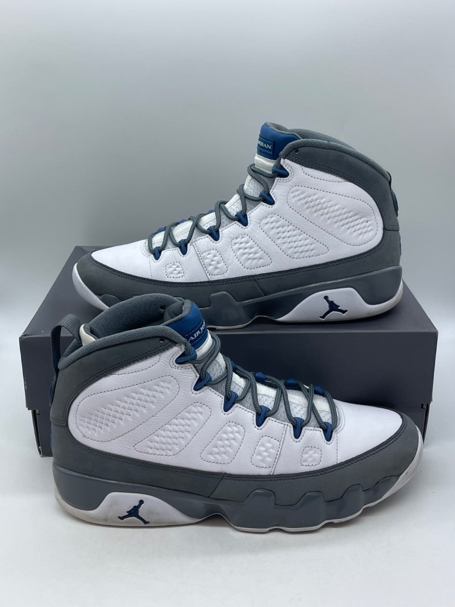 Jordan 9 Retro Flint Grey French Blue (2026) (Size 11.5) - Image 1