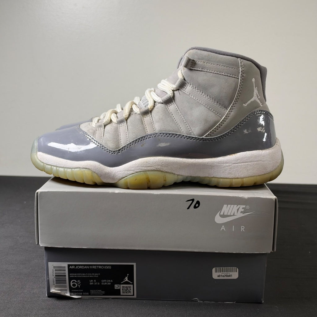 Jordan 11 Retro Cool Grey (2021) (GS) (Size 6.5Y) - Image 3
