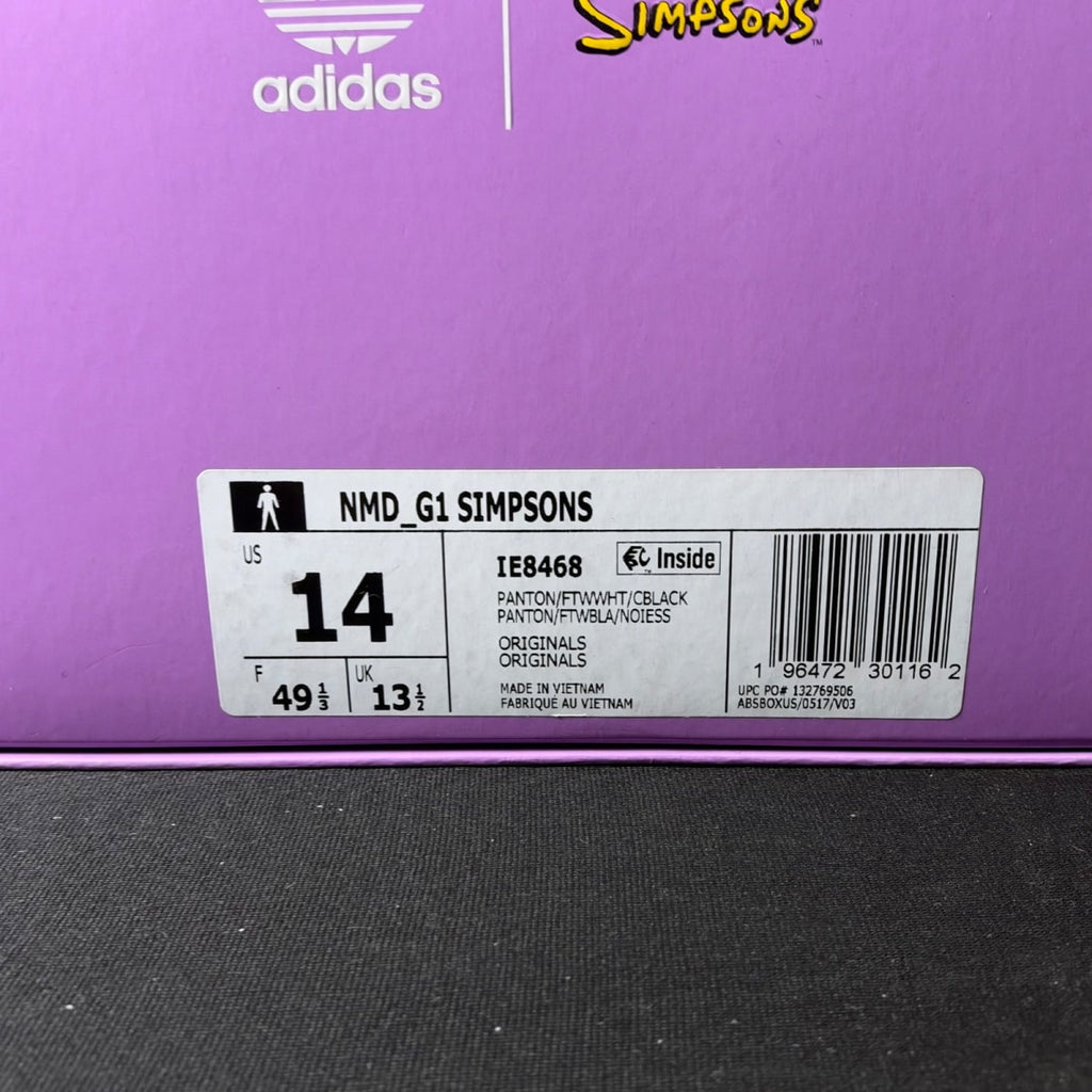 adidas NMD G1 The Simpsons Homer Simpson (Size 14) - Image 4