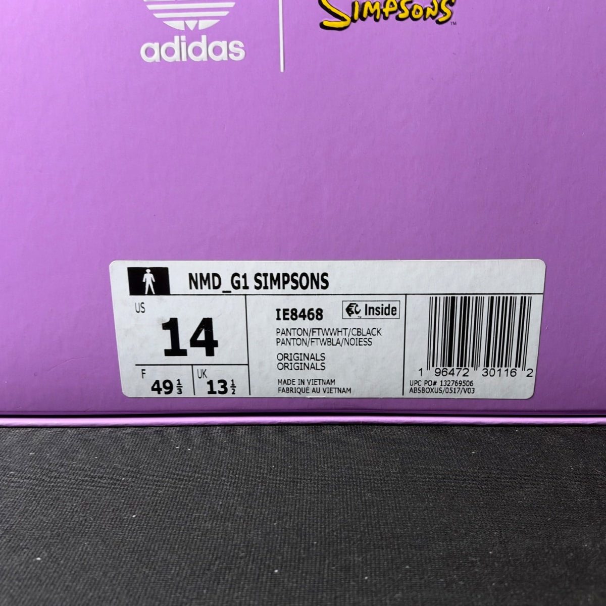 adidas NMD G1 The Simpsons Homer Simpson (Size 14) - Image 4