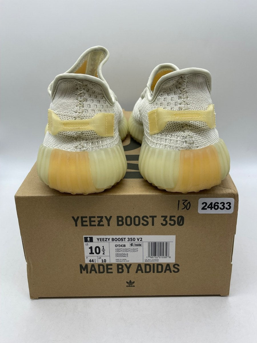 adidas Yeezy Boost 350 V2 Light 10.5 (Moderately Worn Pre-Owned)adidasLight/Light/Light - Image 3