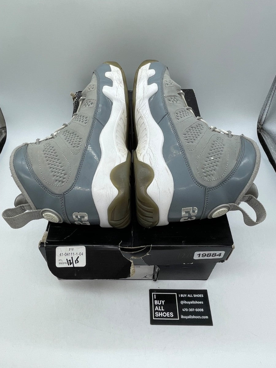 Jordan 9 Retro Cool Grey (2012) 9 (Moderately Worn Pre-Owned) - Image 6