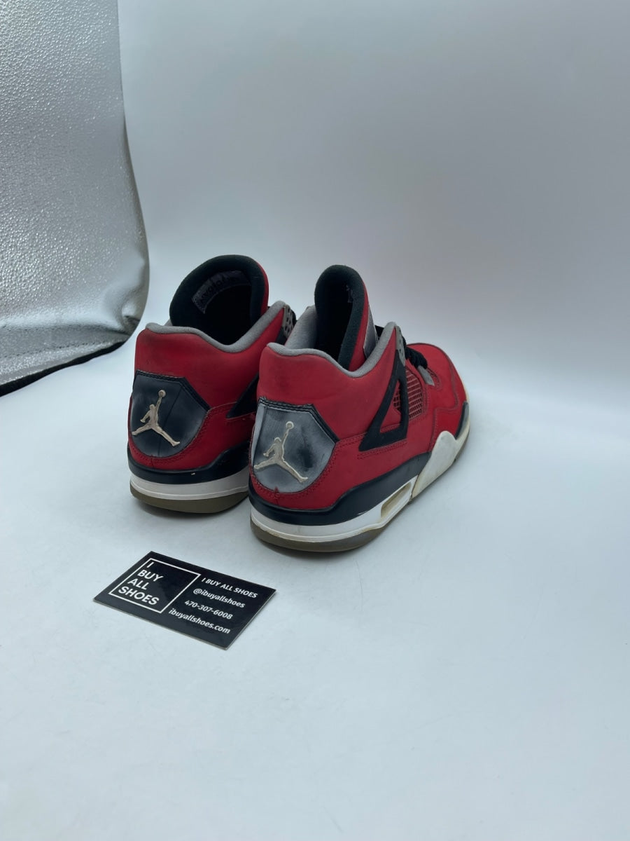 Jordan 4 Retro Toro Bravo 8.5 (Heavily Worn Pre-Owned) - Image 5