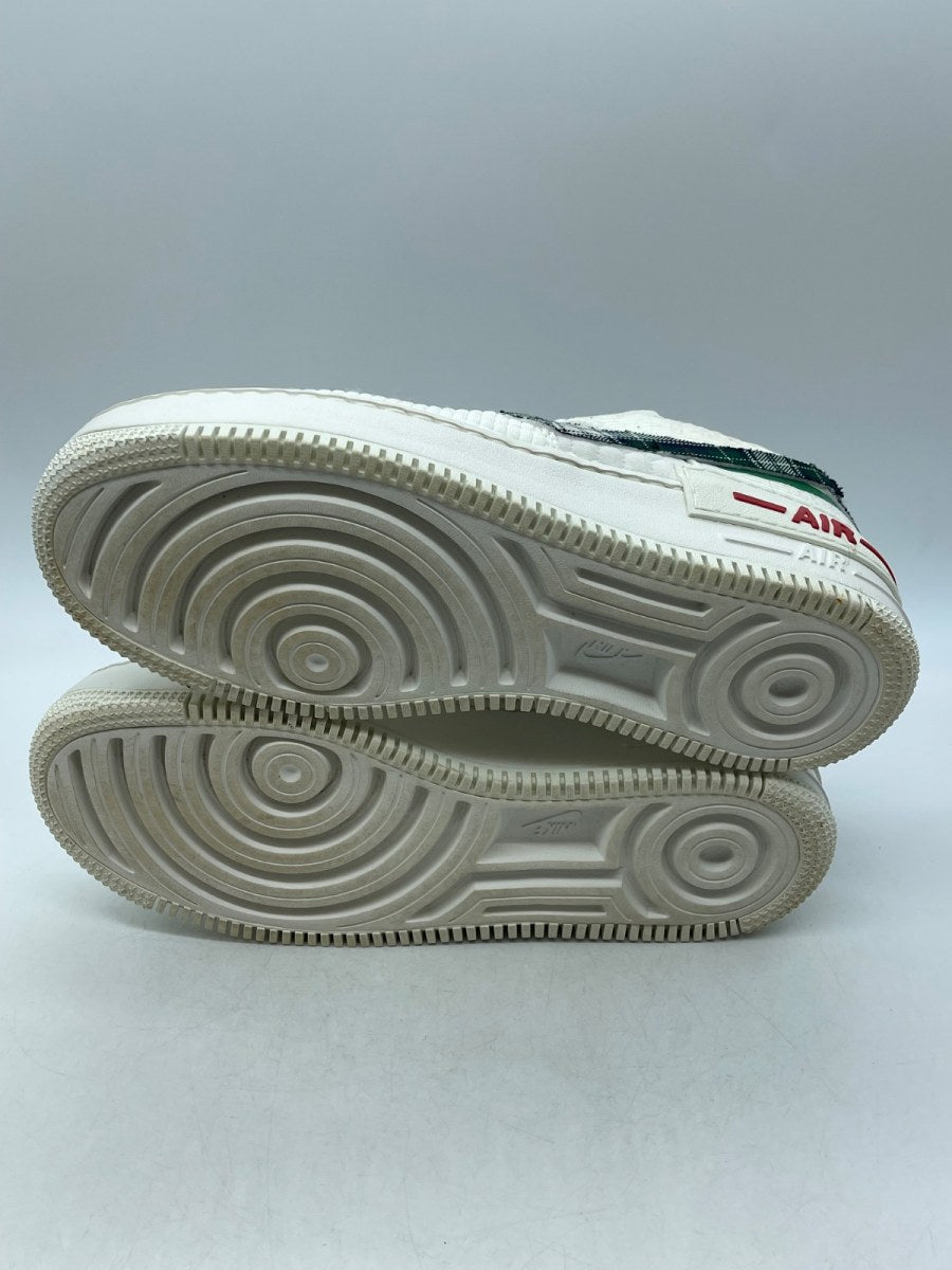 Nike Air Force 1 Low Shadow Sail Classic Green University Blue (Women's) 11W (Moderately Worn Pre-Owned)NikeSail/Classic Green/University Blue/Multicolor - Image 7