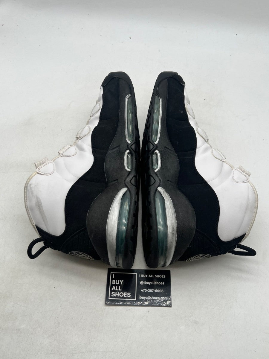 Nike Air Max Uptempo 95 White Black Teal 11 (Moderately Worn Pre-Owned) - Image 6