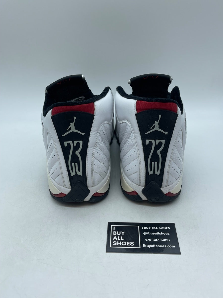 Air Jordan 14 Retro 'Black Toe' 2006 13 (Heavily Worn Pre-Owned) - Image 3