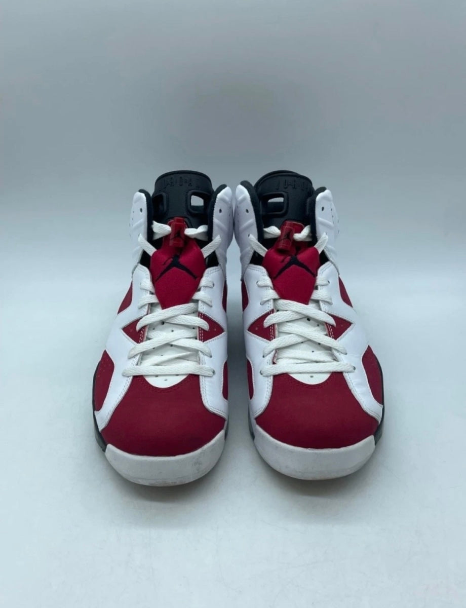 Jordan 6 Retro Carmine (2014) 10.5 (Lightly Worn Pre-Owned)JordanWhite/Carmine-Black - Image 2