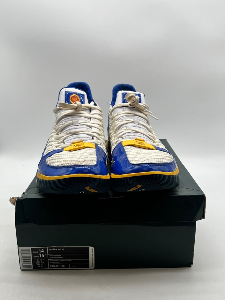 Nike LeBron 16 Superman SuperBron 14 (Moderately Worn Pre-Owned) - Image 2