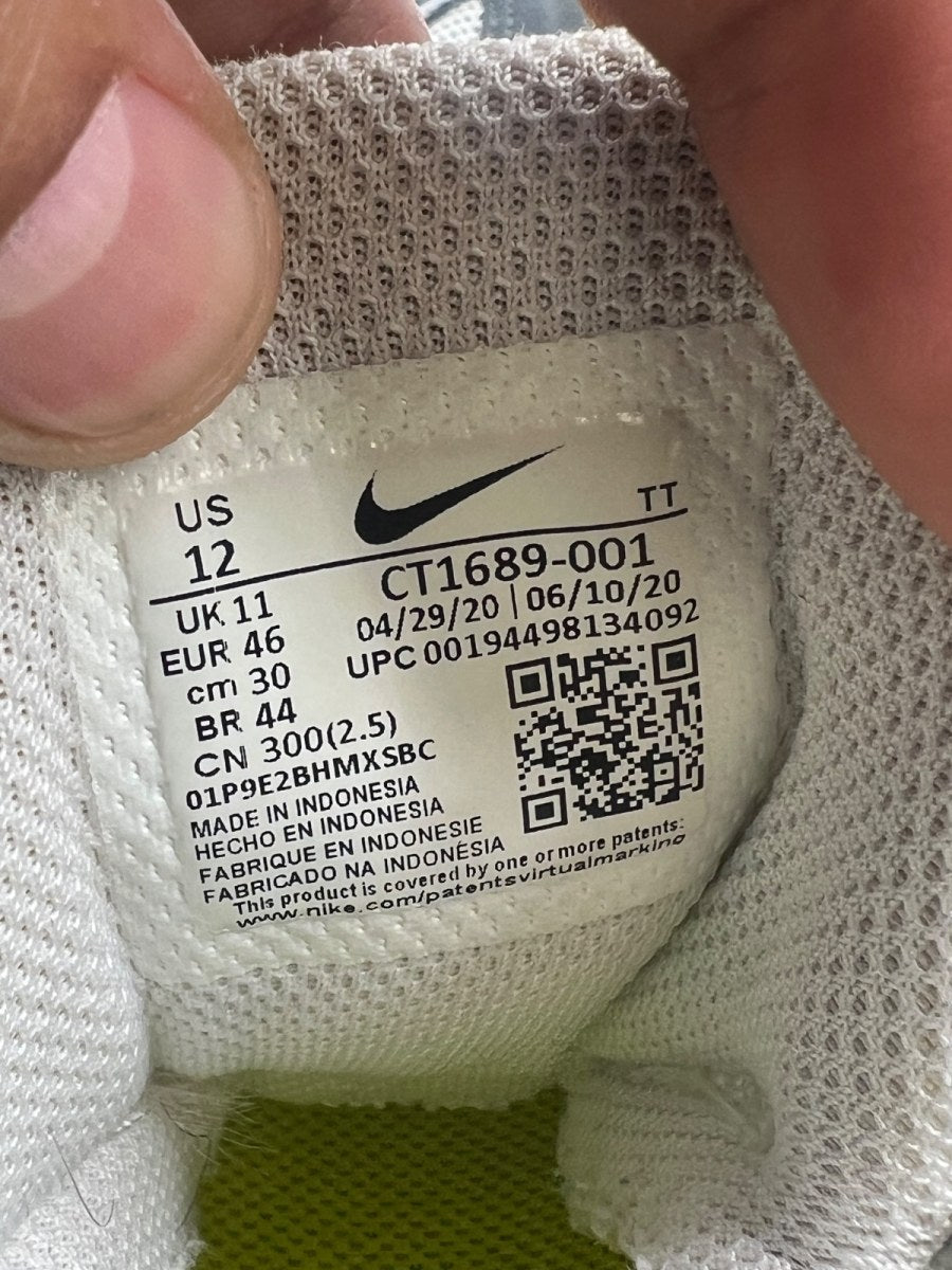 Nike Air Max 95 OG Neon (2020) 12 (Moderately Worn Pre-Owned)NikeBlack/Neon Yellow-Light Graphite - Image 7