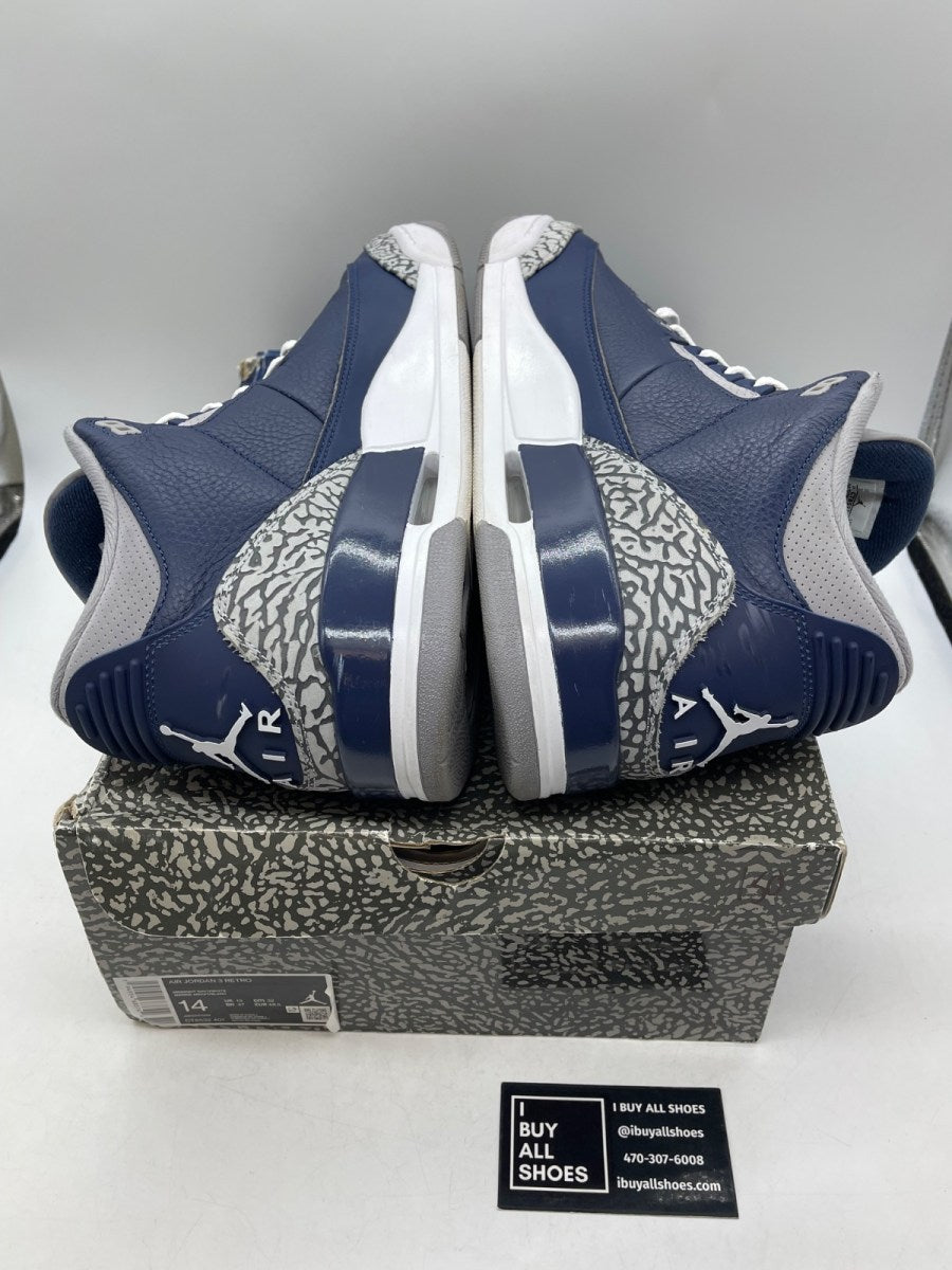 Jordan 3 Retro Georgetown (2021) 14 (Moderately Worn Pre-Owned) - Image 6
