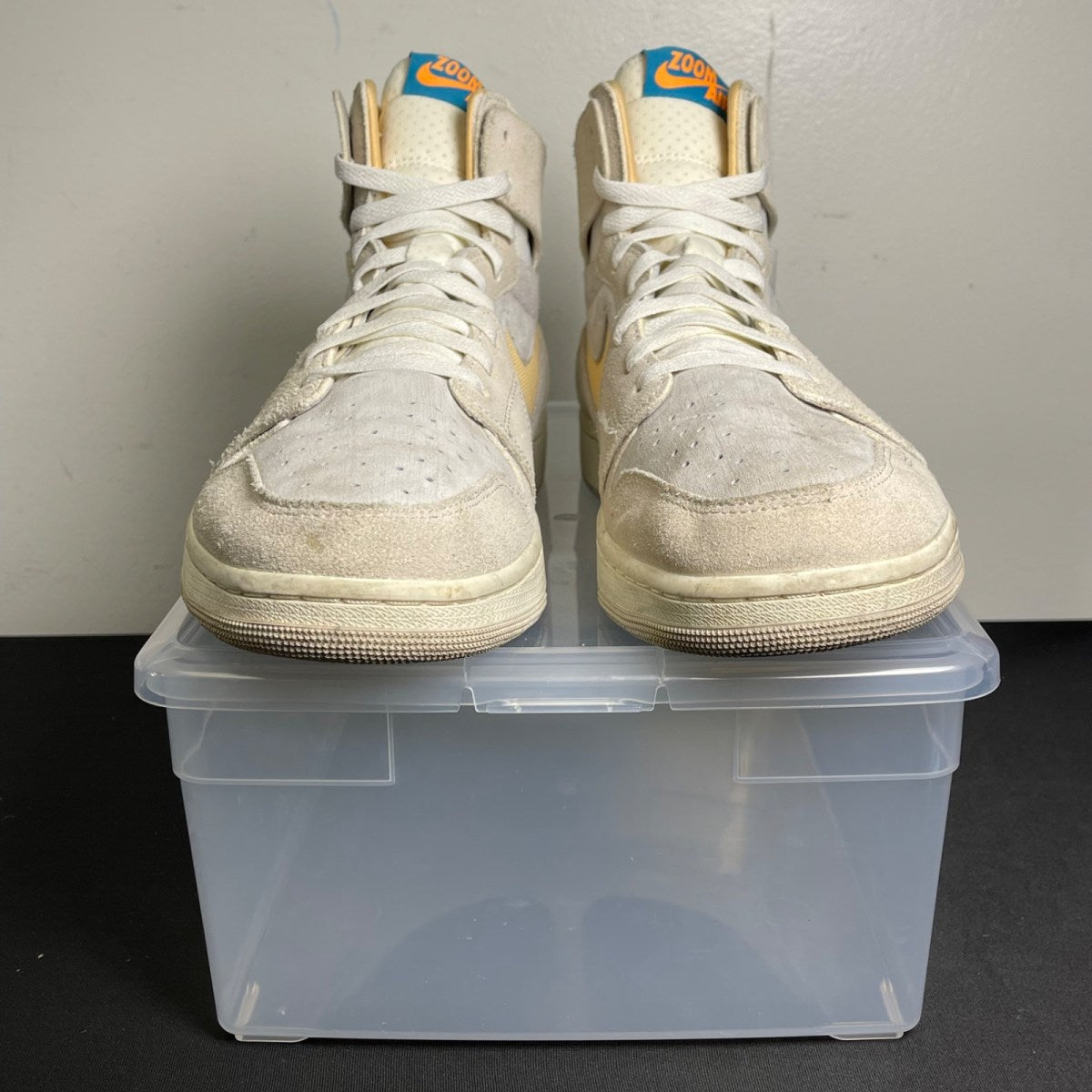 Jordan 1 Zoom CMFT 2 Orewood Brown Bright Citrus Sail (Size 13) - aux