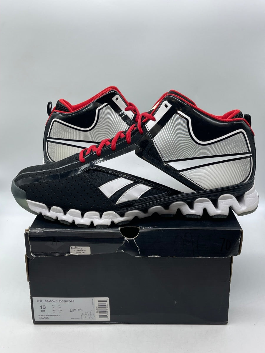 Reebok Zig Encore 'Black White' 13 (Moderately Worn Pre-Owned) - Image 1