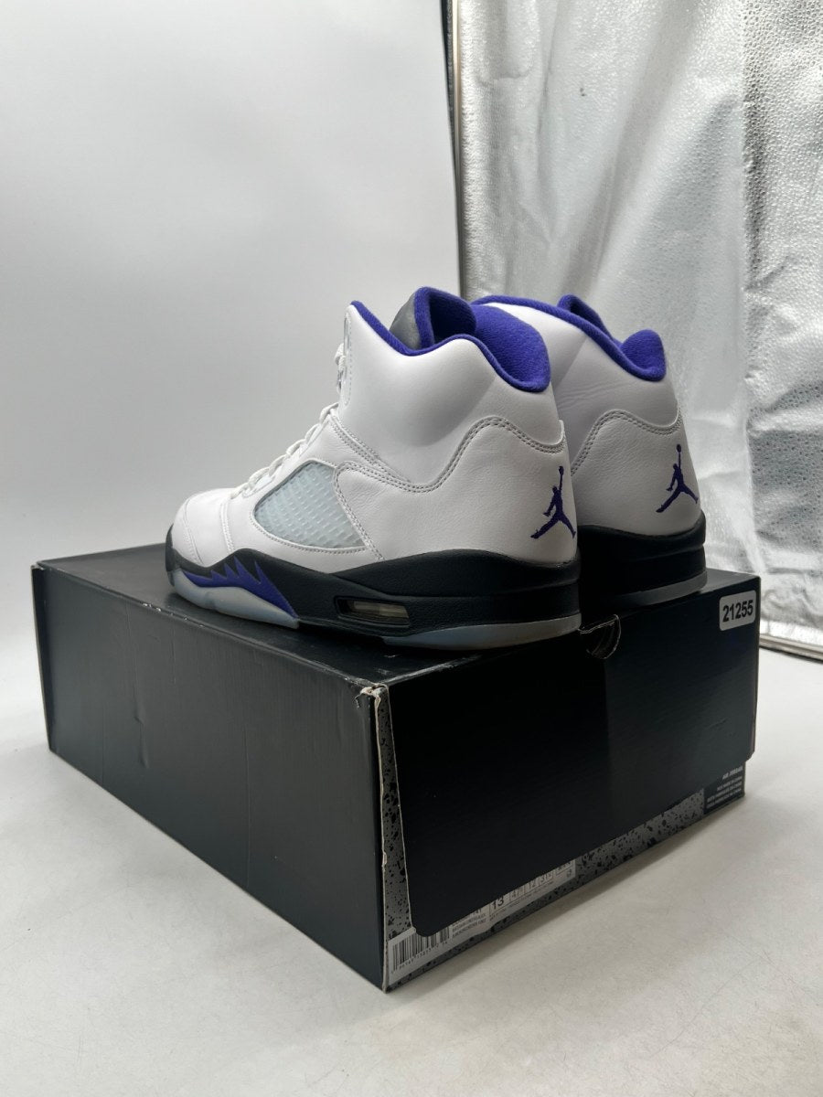Jordan 5 Retro Dark Concord 13 (Lightly Worn Pre-Owned) - Image 6