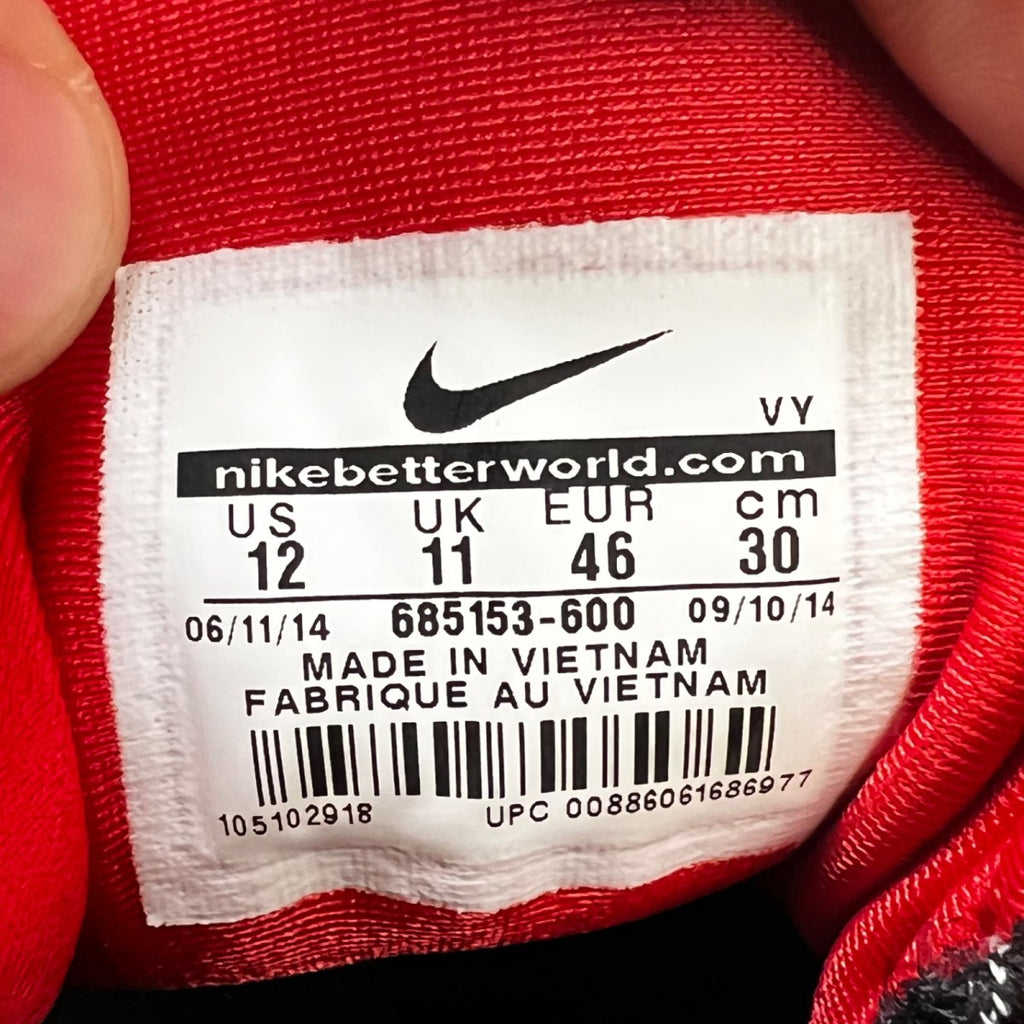 Nike Air Max Penny 1 Rival Pack 12 (Moderately Worn Pre-Owned)NikeUniversity Red/White-Black - Image 7
