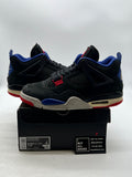 Jordan 4 Retro Rare Air (White Lettering) 10.5 (Moderately Worn Pre-Owned) - Image 1