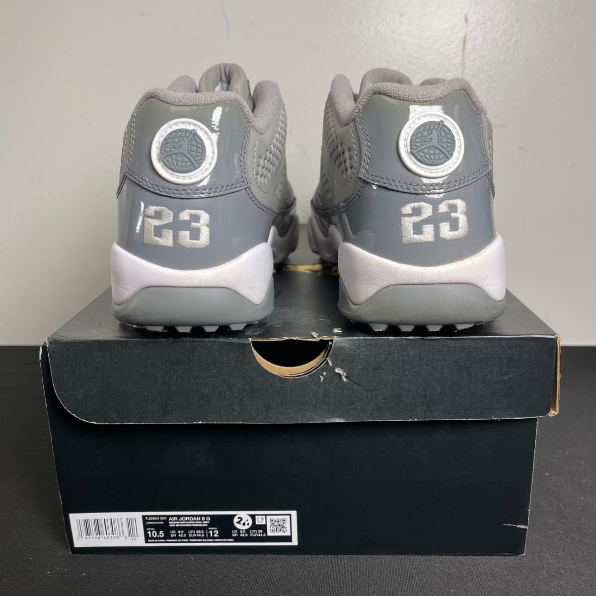 Jordan 9 Retro Low Golf Cool Grey (Size 10.5) - aux