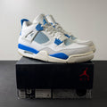 Jordan 4 Retro Military Blue (2012) (Size 9.5) - Image 1